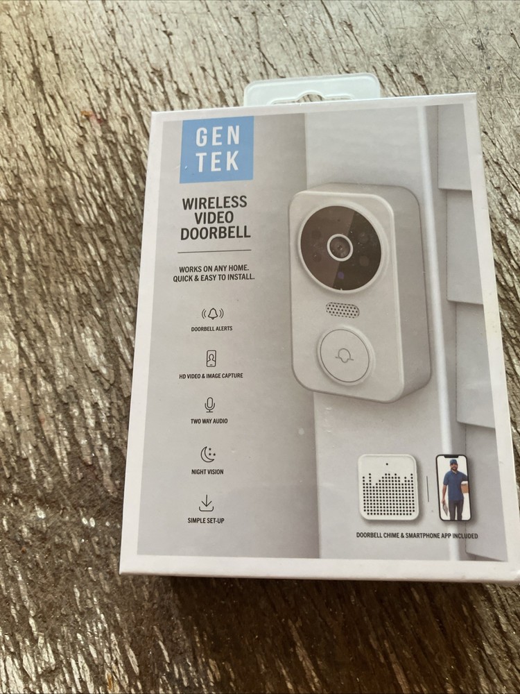 Gen Tek Wireless Video Doorbell