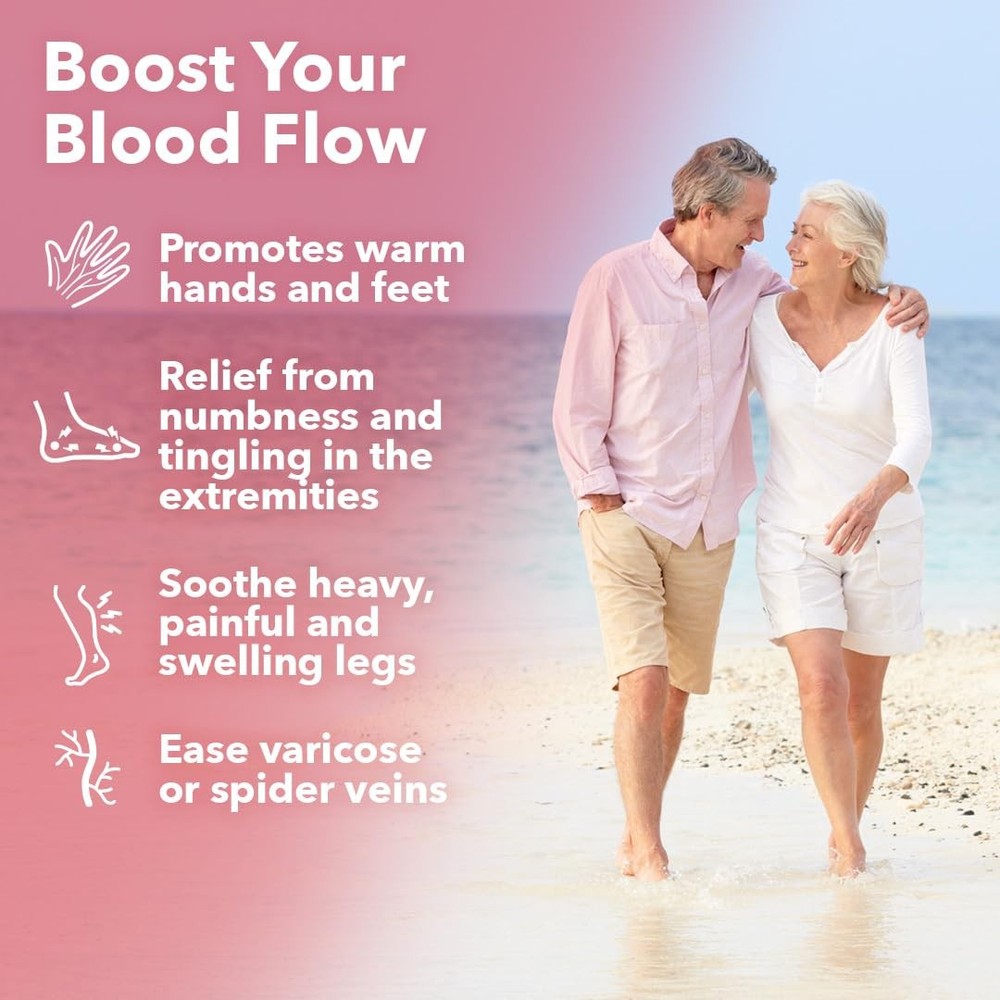 VenEase Vein Support Supplements - Restless Legs Formula Sup