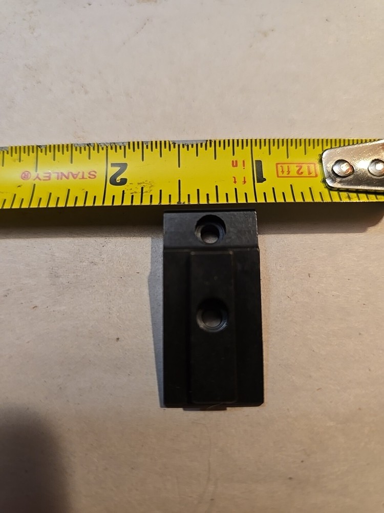 Williams/unbranded Steel Rear Sight Ramp Flat Bottom