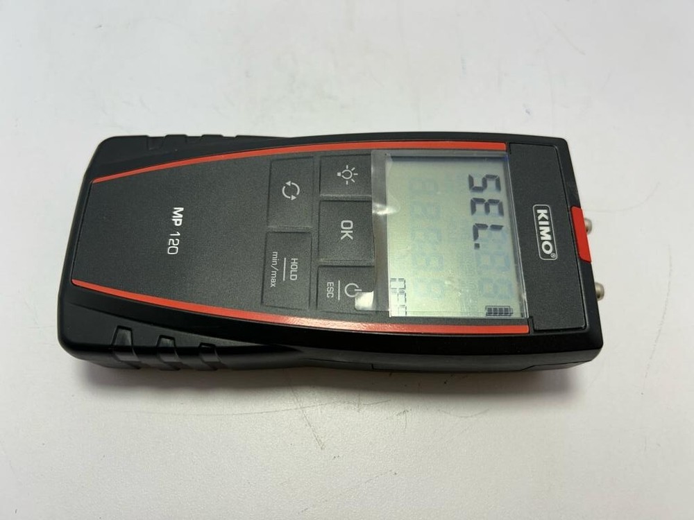 KIMO MP120 Manometer with Air Velocity Measurements