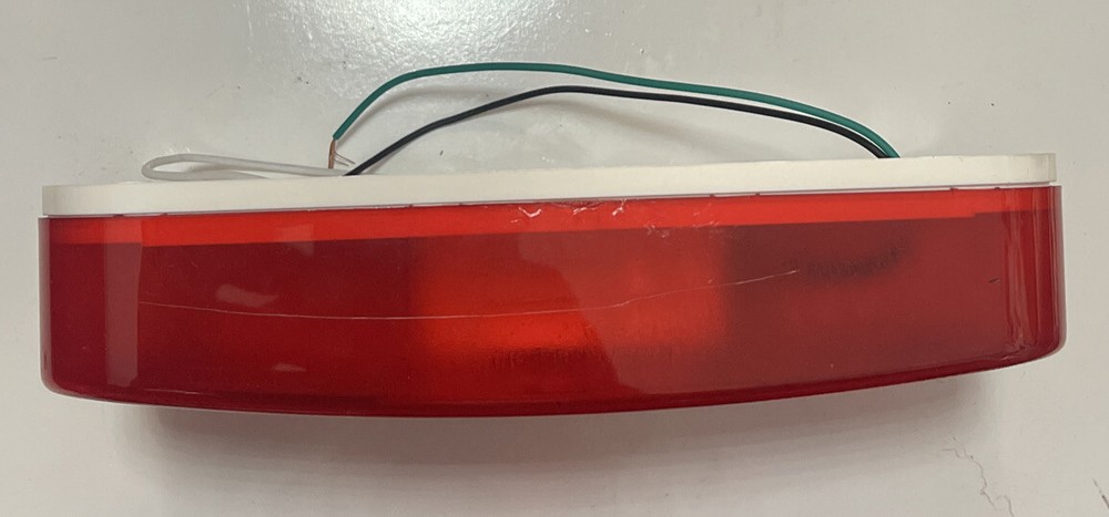 For Peterson 25922 Series Red Rectangular Lens