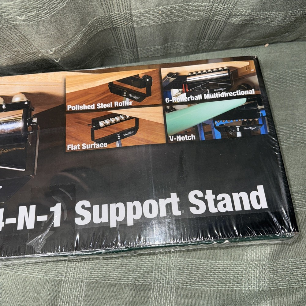WOODRIVER Single Roller Work Support Stand