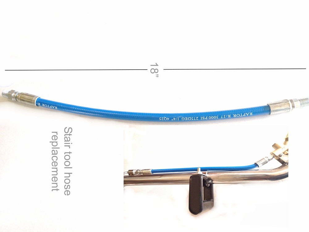Carpet Cleaning Stair tool SHORT HOSE REPLACEMENT
