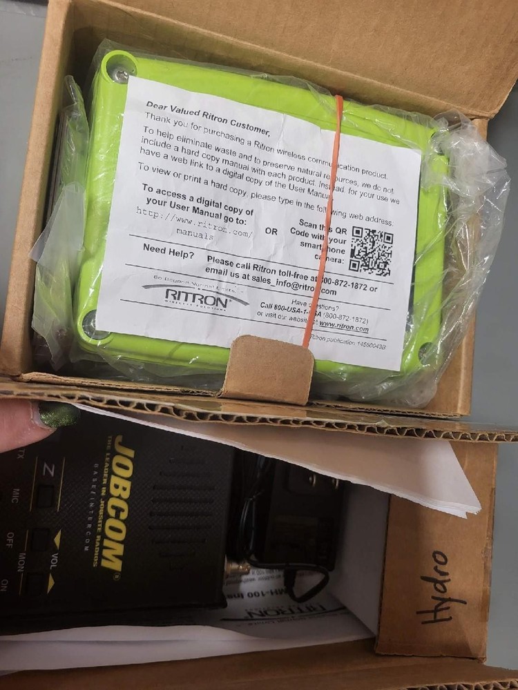 Ritron Complete Intercom System For Jobsites