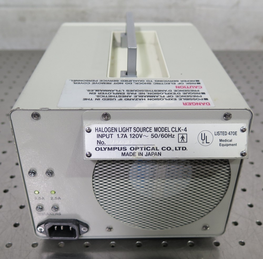 R192239 Olympus Optical CLK-4 Halogen Light Source