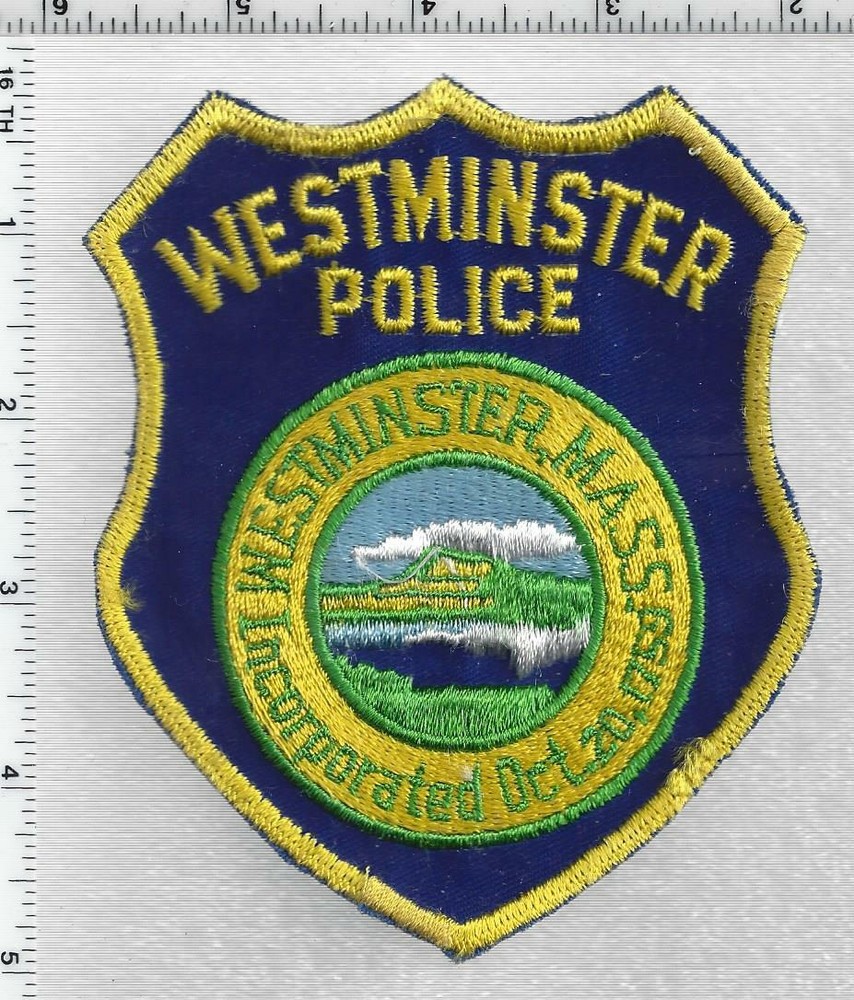 Westminster Police (Massachusetts) 1st Issue Shoulder Patch