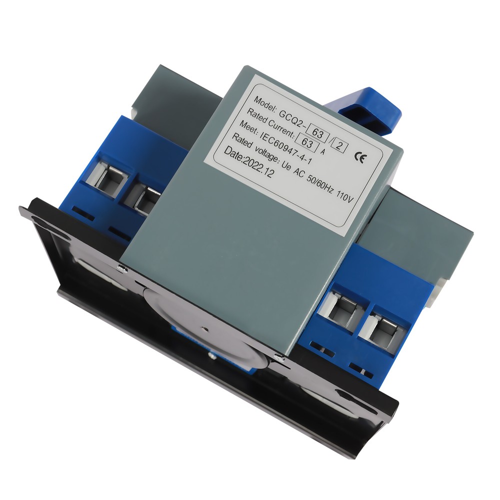 Dual Power Automatic Transfer Switch AC110V 63A - Fast & Safe Conversion
