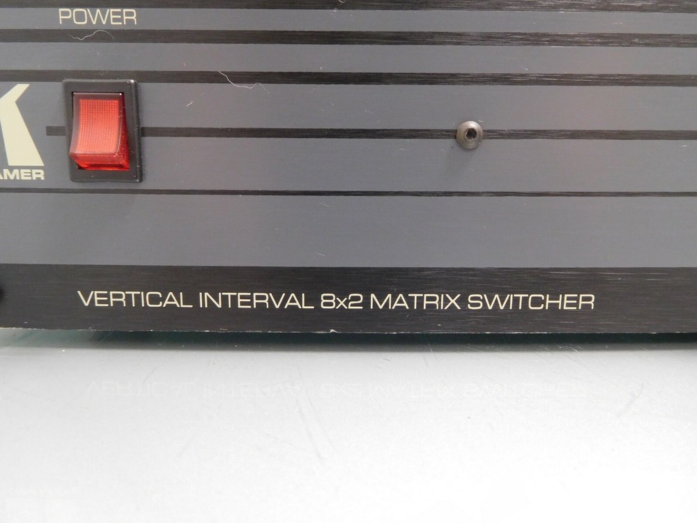 Kramer VS-802 Vertical Interval 8x2 Matrix Switcher 8-Input Selector BNC