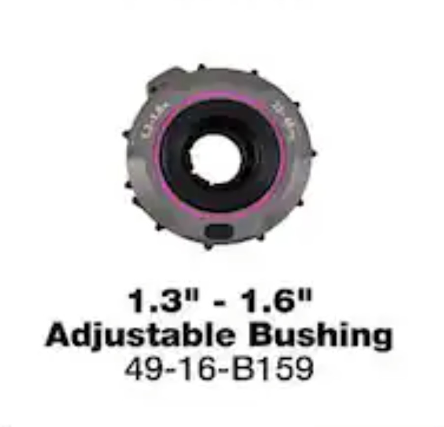 Milwaukee 49-16-B159 1.3" - 1.6" Bushing for Covered Conductor Cable Stripper