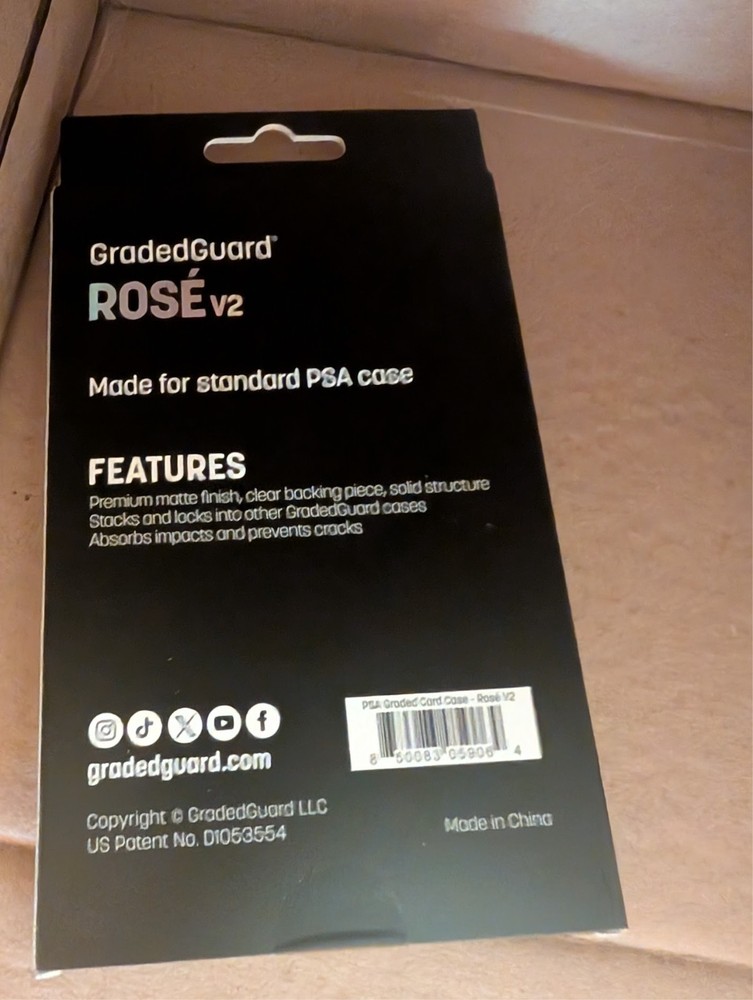 Graded Guard Rose V2 (PSA) - Brand New