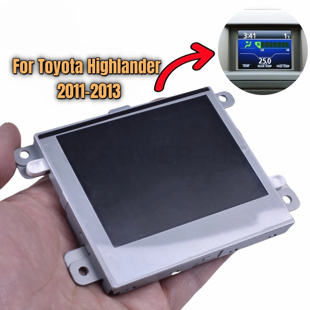 SP Front Dash Mounted Information Display Screen for Toyota Highlander 2011-2013