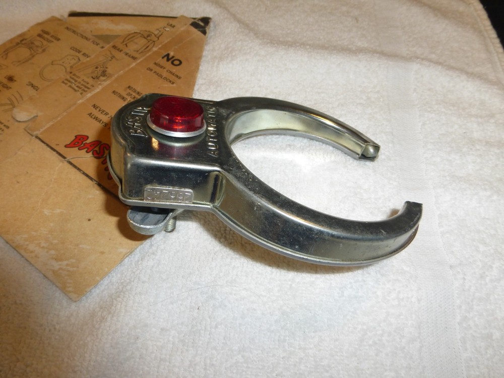 Vintage Basta Bicycle Lock W/Box