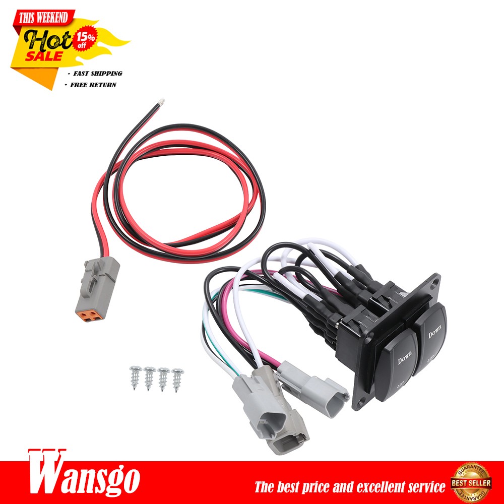 10222211D Trim Tab Switch Kit Double Rocker For Single Actuator Systems