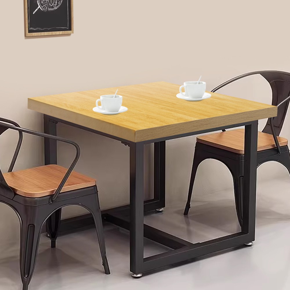 US Wood Color 75x75x3.5cm Adjustable Workbenches Tabletop Rectangular Countertop