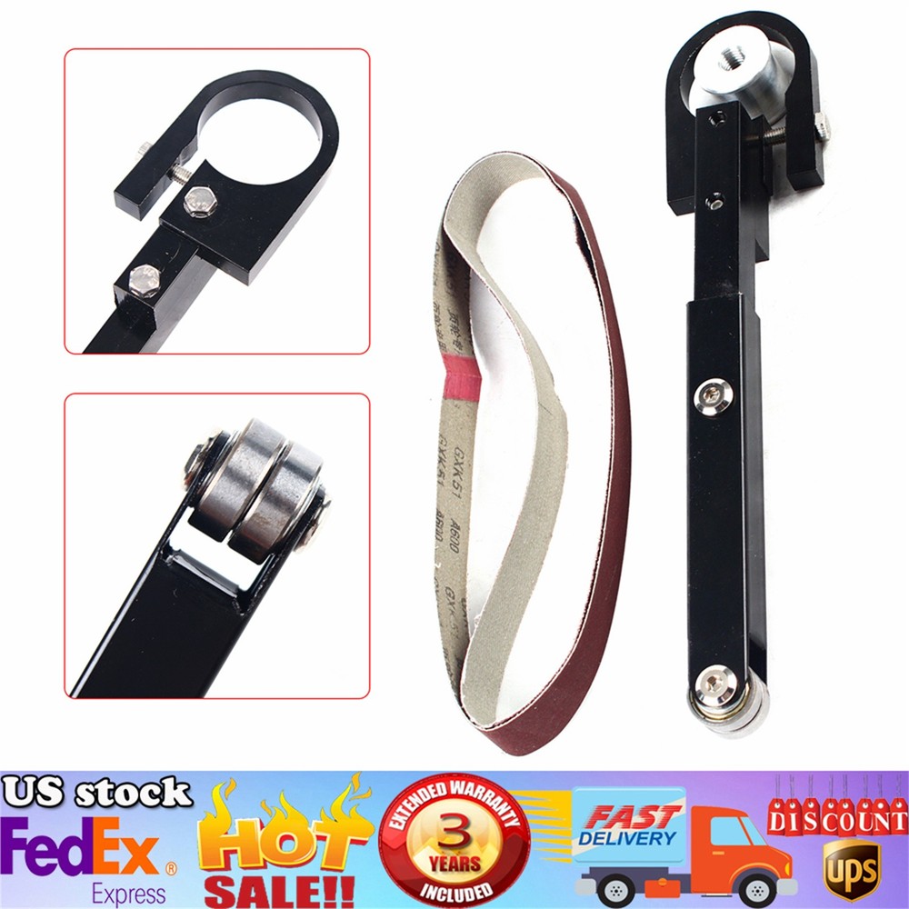 Multifunction Sanding Tool Attachment Bandfile Angle Grinder Bracket kit