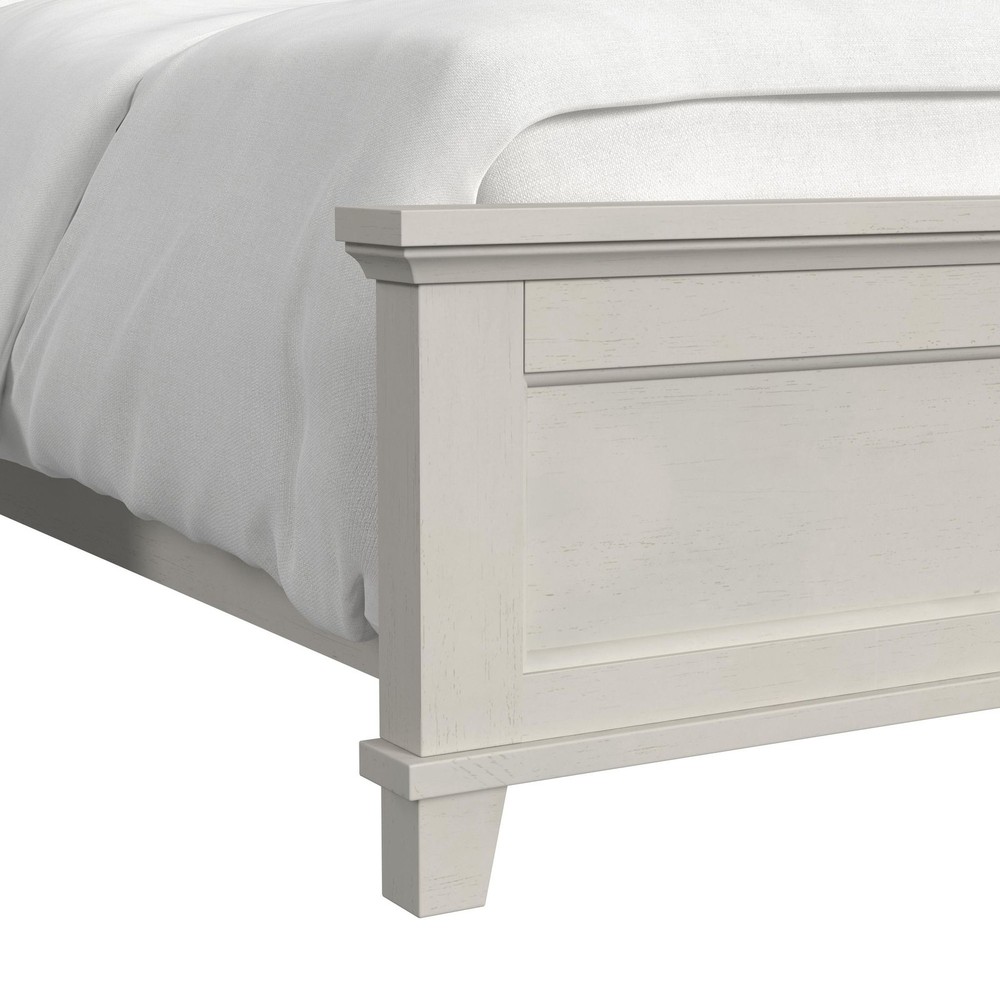 Henrik King Panel 3PC Bedroom Set in Ivory