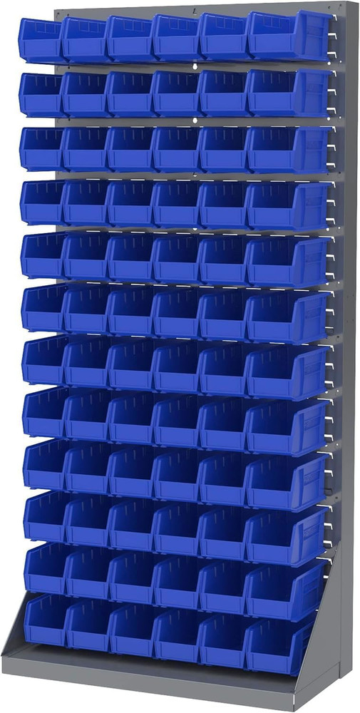 30230 Akrobins Plastic Storage Bins, Space-Saving Stackable Bins for Garage, Pan