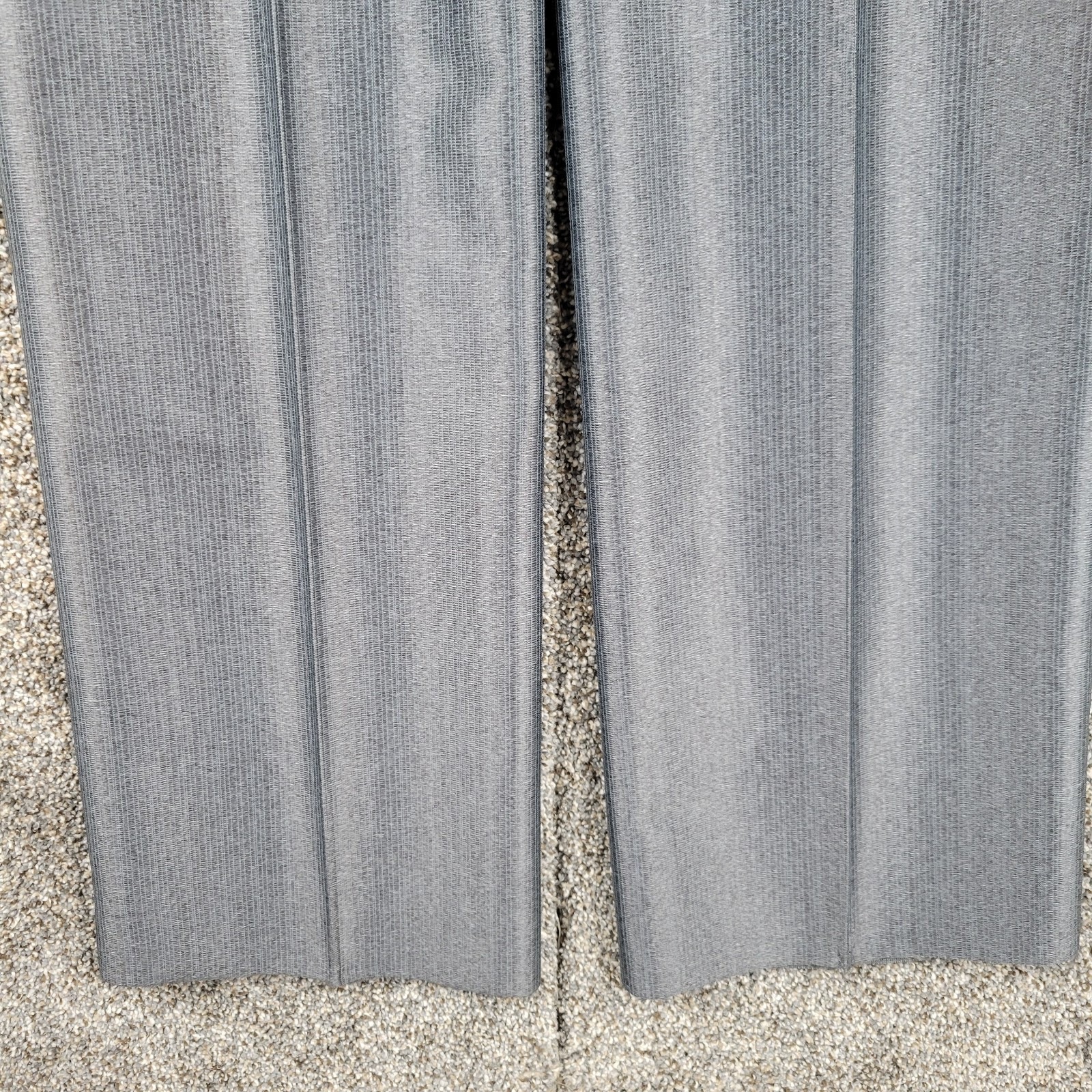 Vintage Pagano West Dress Pants Mens 37 Gray Westerner Swedish Wrap Unhemmed NWT