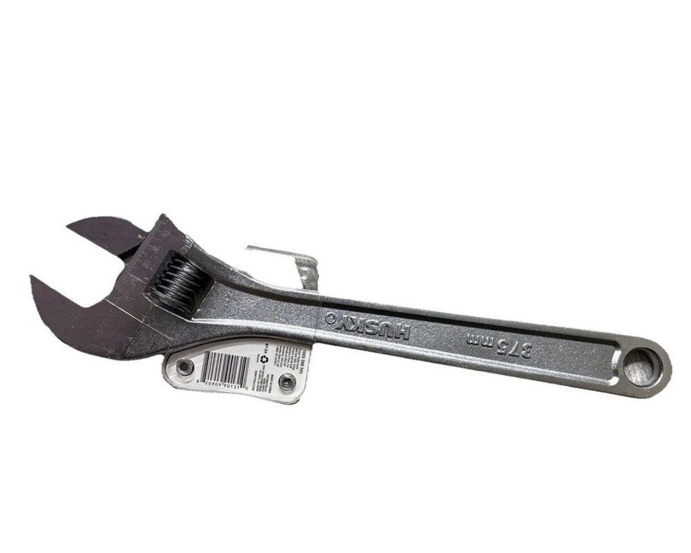 15" Husky Adjustable Wrench New