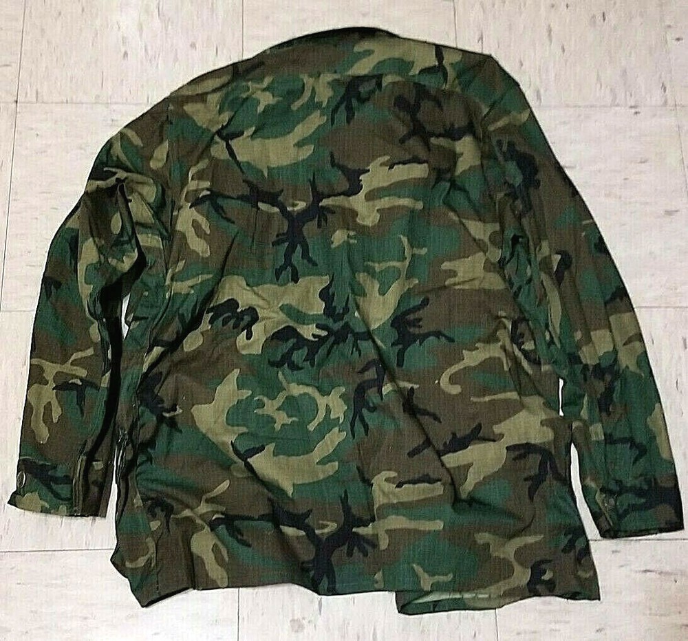 USGI BDU Jacket ERDL Pattern from 1981 Size Small Regular NOS