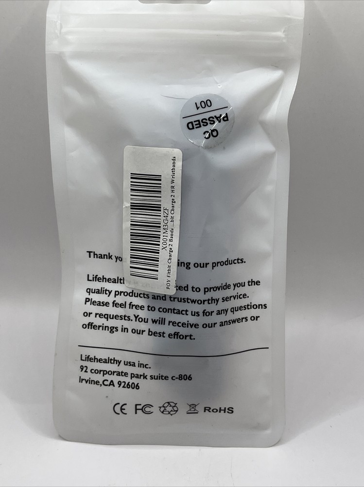 Fitbit Charge 2 HR Replacement Band Purple Small