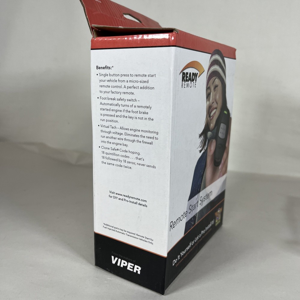 Brand New in Box Ready Remote Part # 24921B Remote Start System - Single Button