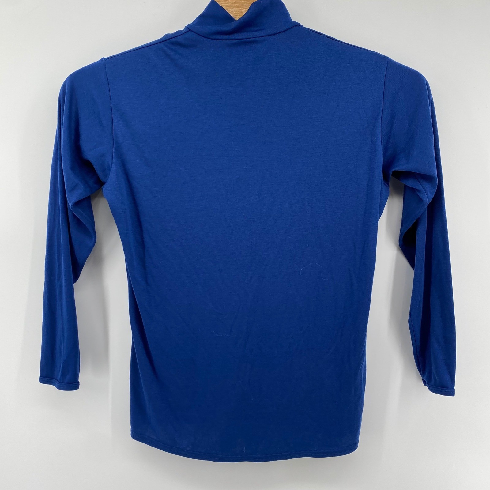 Patagonia Capilene Mens L Blue Pullover Half Zip Long Sleeve Shirt Top Vintage