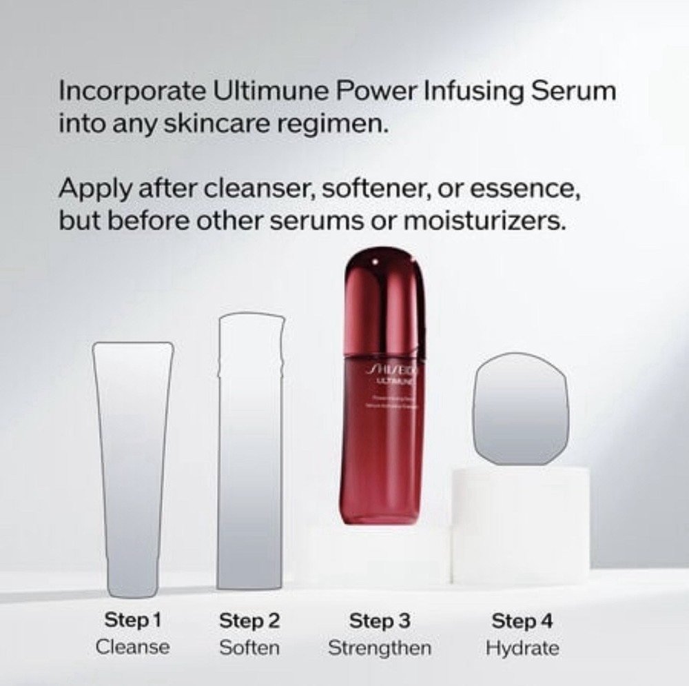 Shiseido Ultimate Power Infusing Serum 10mlx4=40ml *New Formula