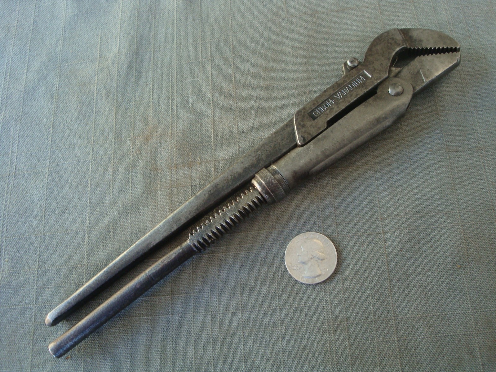 Vintage 10" Rheidco German Swedish Pipe Spanner Wrench Gedore No.175