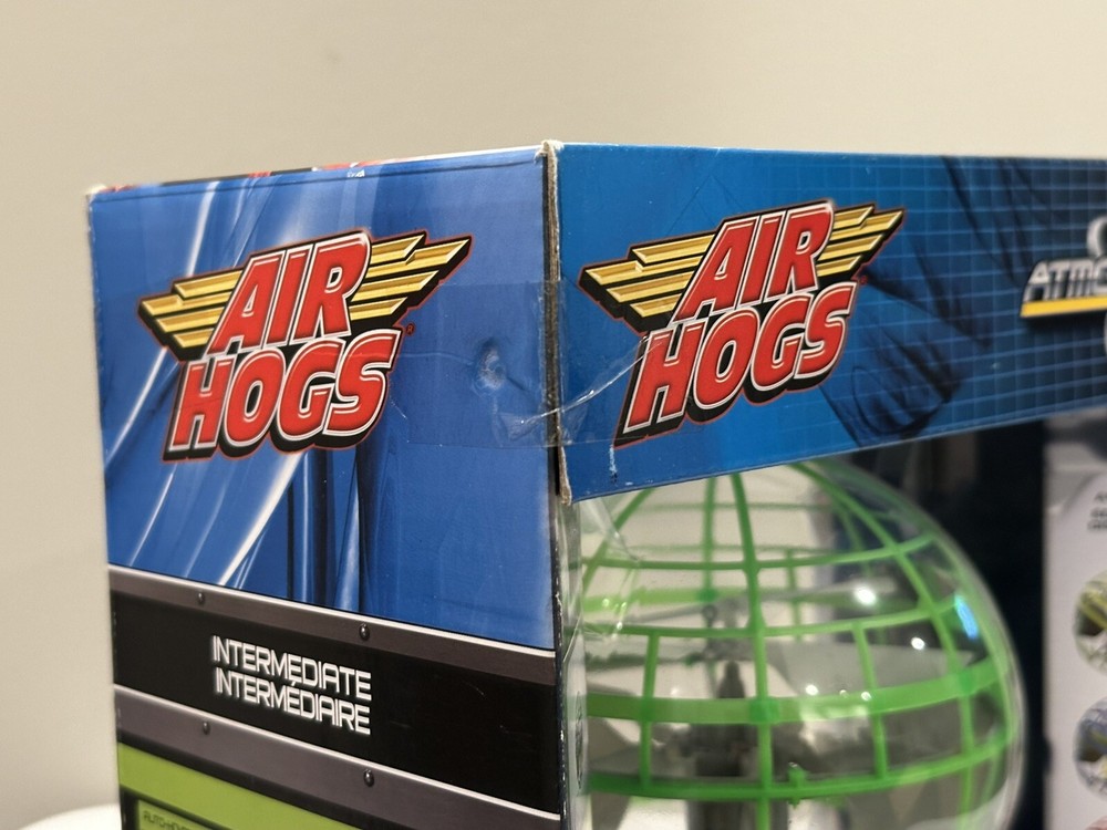 Air Hogs Atmosphere Axis Hovering Sphere Wave Control by Spin Master, Green, New