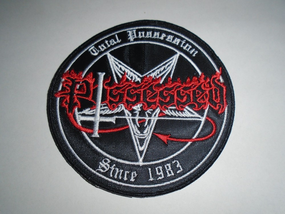 POSSESSED TOTAL POSSESSION EMBROIDERED PATCH