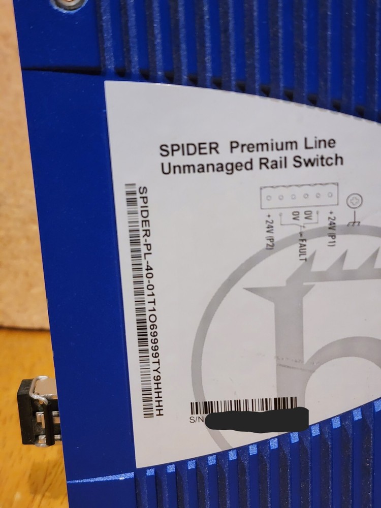 New Pull-Off SPIDER-PL-40 | Hirschmann Spider Premium Line Switch