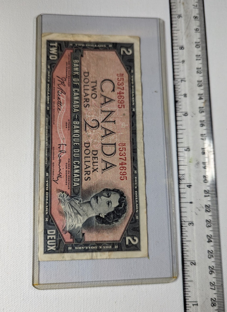 1954 CANADIAN - 2 dollar - CIRC