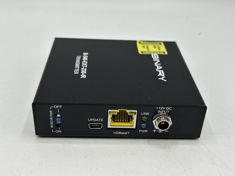 Binary B-540-EXT-230-IR Transmitter NO POWER ADAPTER - FREE SHIPPING