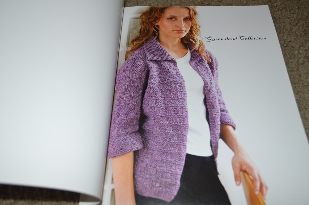 Queensland Collection knitting yarn pattern book Patterns by Jane Ellison