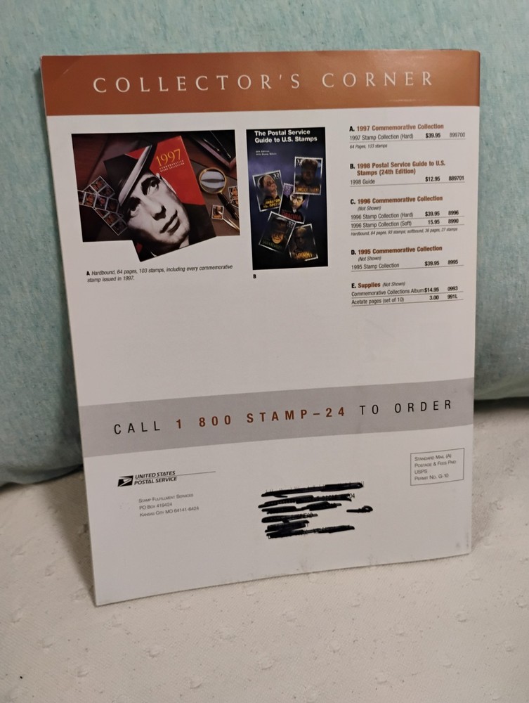 United States Postal Service Philatelic Spring 1998 Mars Pathfinder Stamps