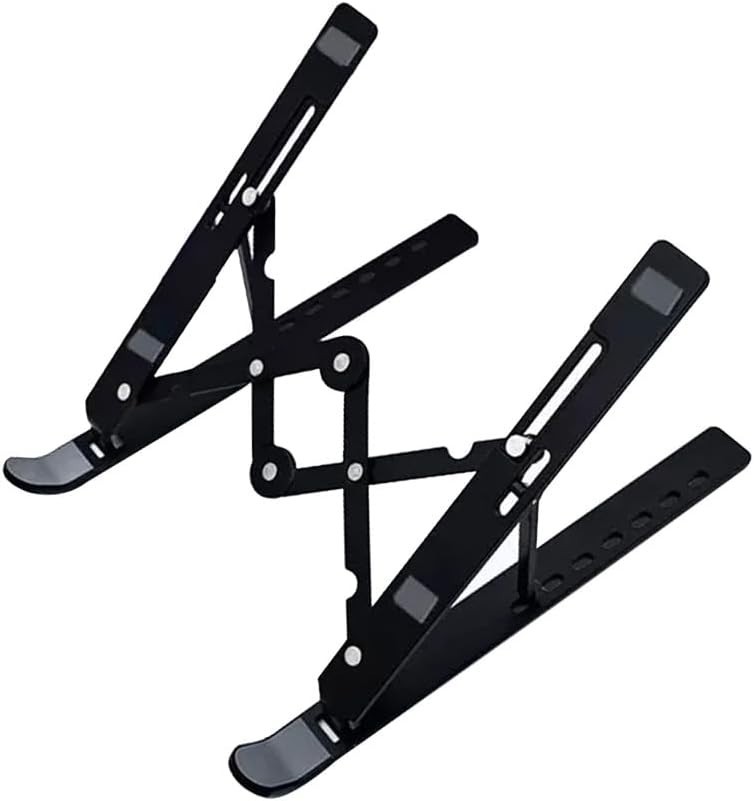 Laptop Stand for Desk Laptop Riser ABS Foldable Portable Notebook Holder 10-17"