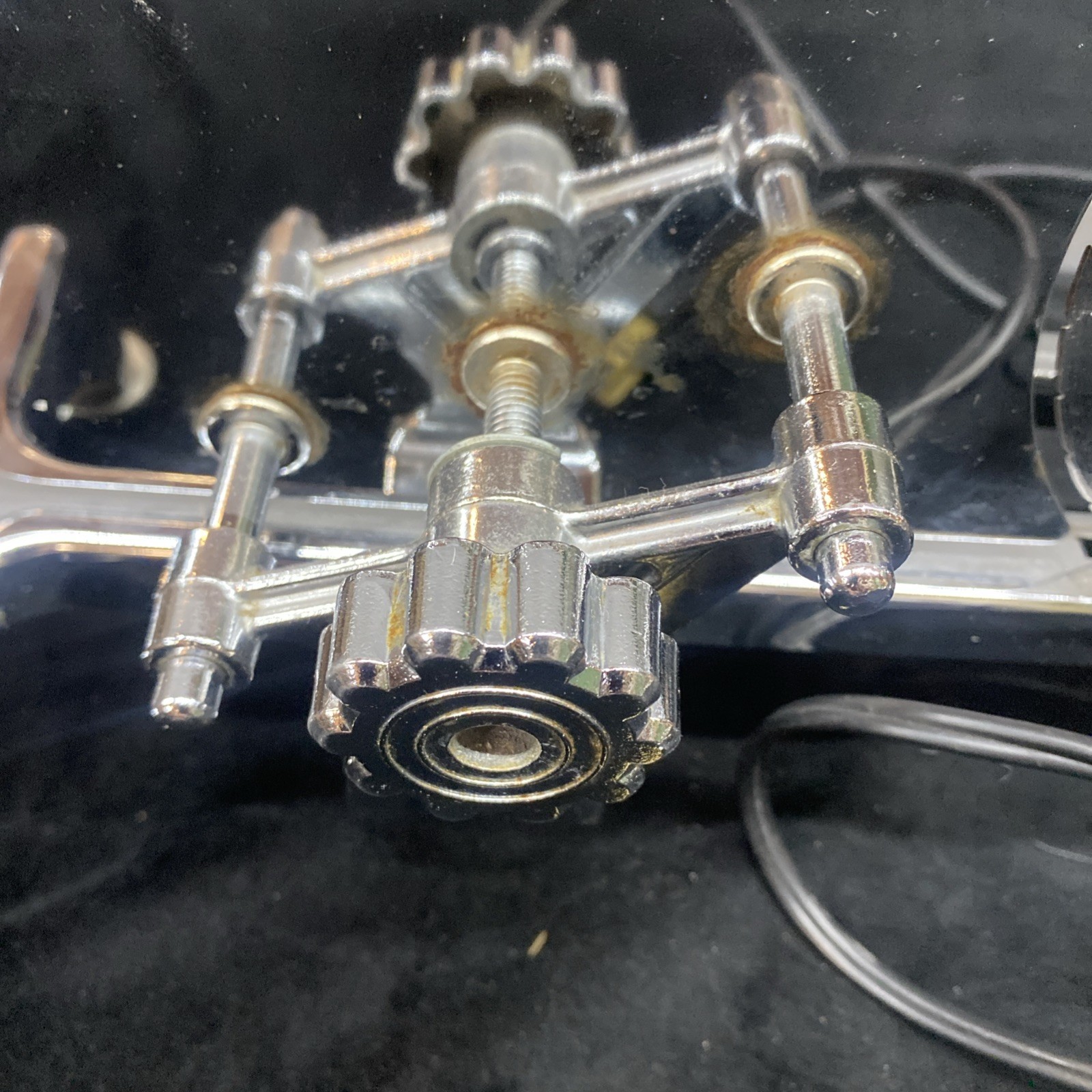 Rival Electric Food Slicer Chrome Metal Model 1101 Working Read Details Clean!