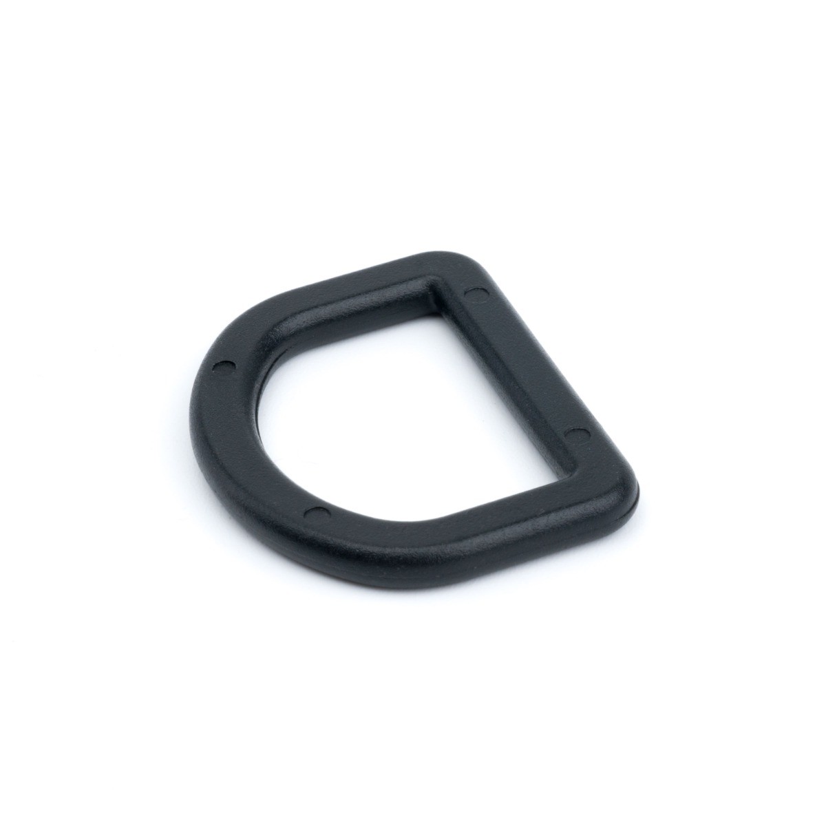 Country Brook Design® 1 Inch Black Plastic D-Rings, 50 Pack