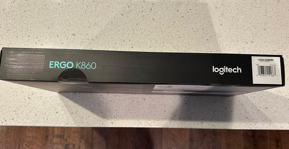 NEW Logitech ERGO K860 Wireless Ergonomic Keyboard - Split Keyboard, Wrist Rest