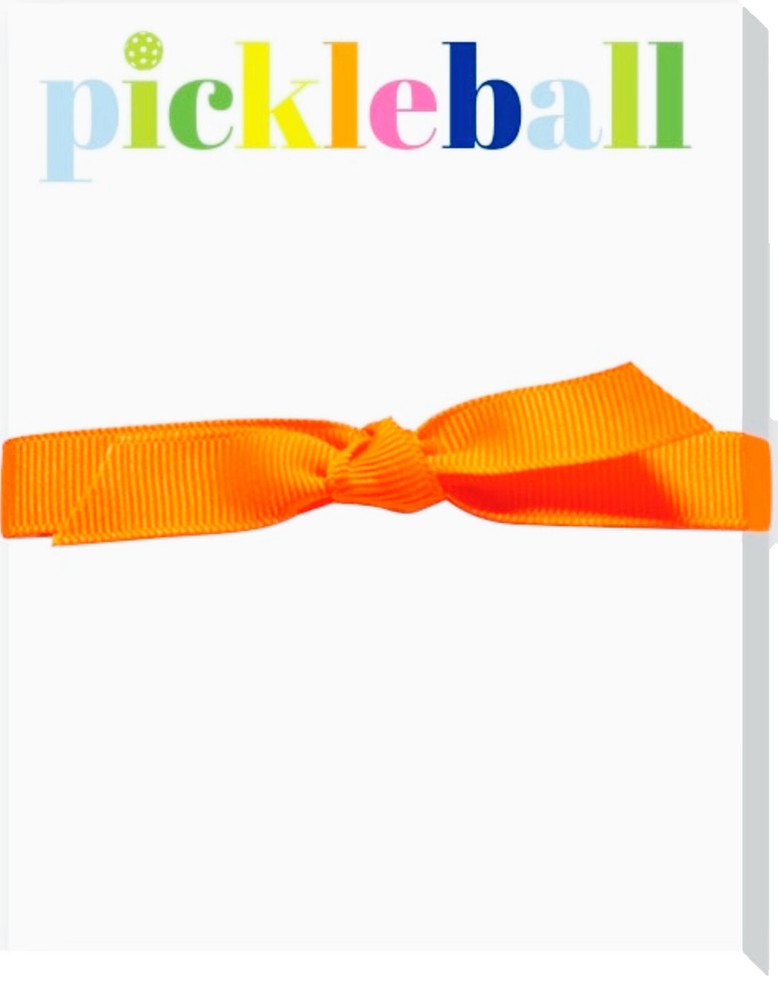 Pickleball Theme "Mini" Notepad - Great for taking notes on the go - 50 Sheets