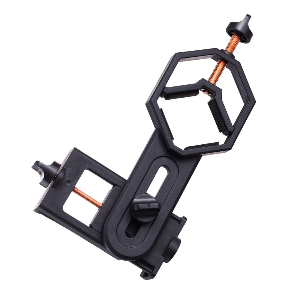 AmScope AD-TMD Eyepiece Mounted Mobile Device Mount for Microscopes & Telescopes