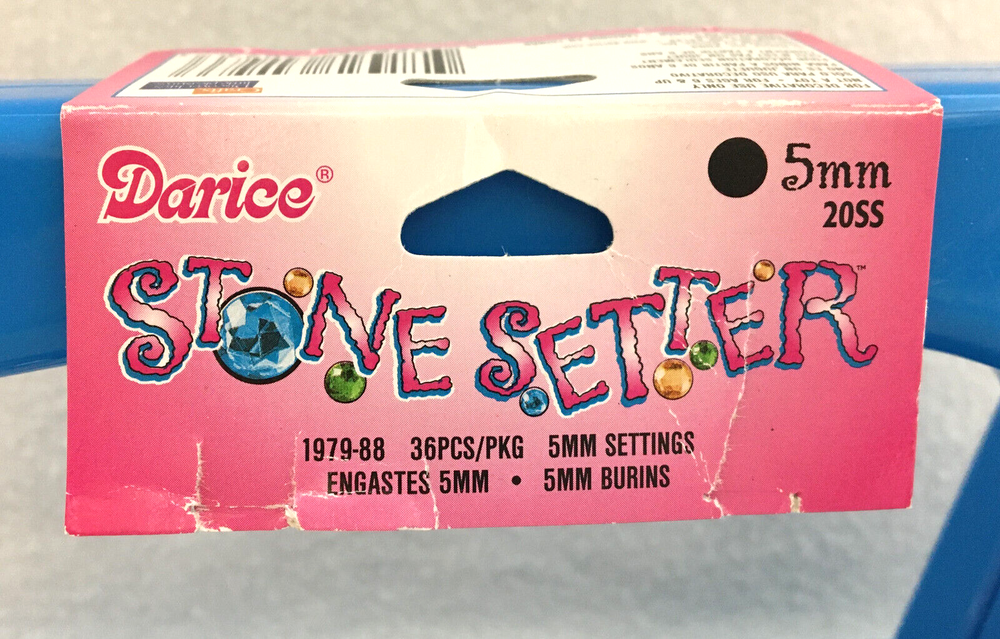 Darice Jewelry Stone Setter Set With Directions Patterns Decorative Materials