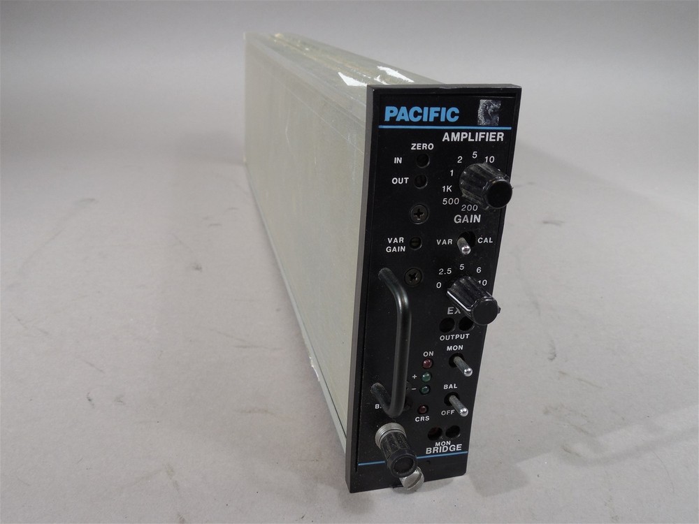Pacific Instruments 8203 C1 Mainframe Amplifier, 8255, 453079 / Wavetek 3 Each