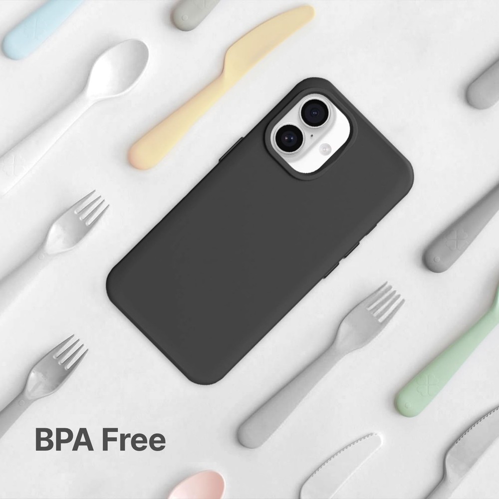 RhinoShield Case Compatible with iPhone 16 SolidX Slim Shock-Absorbing Protectiv