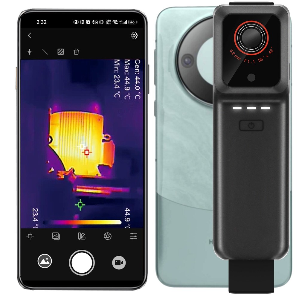 Wireless Thermal Imaging Camera for All iOS & Android Devices 412 x 384 Super IR