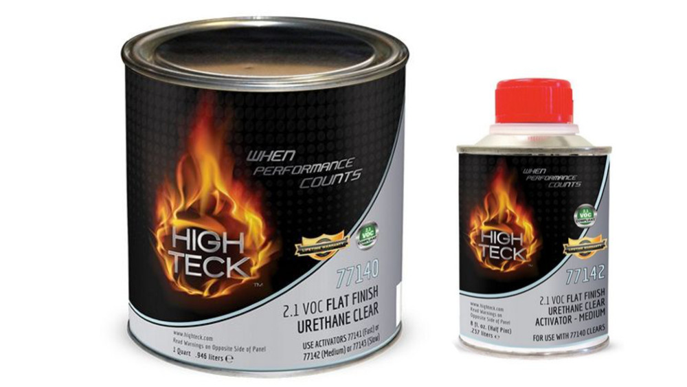 High Teck Flat Finish Urethane Clear Kit Quart 77165