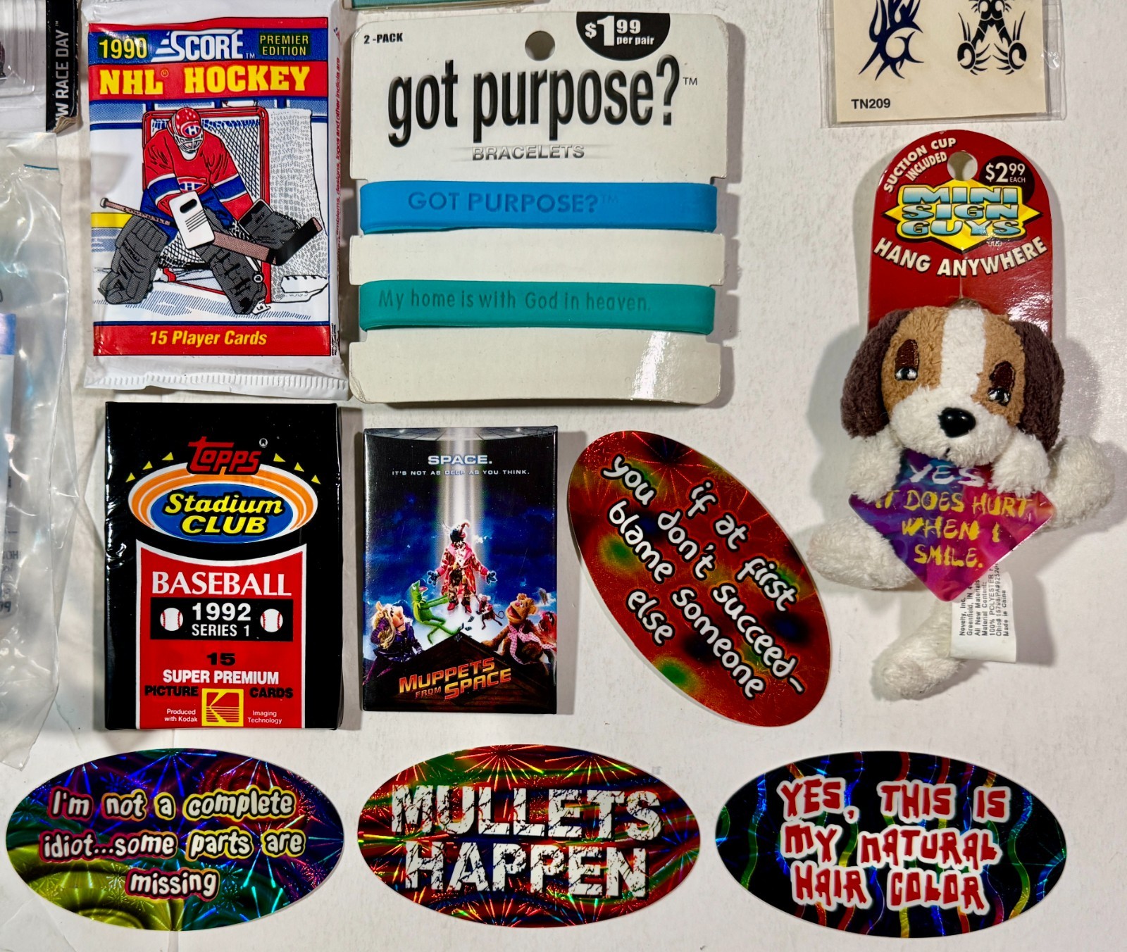 Junk Drawer Box Lot for Boys: Hot Wheels, Comics, Batman, Stickers, Sports Cards