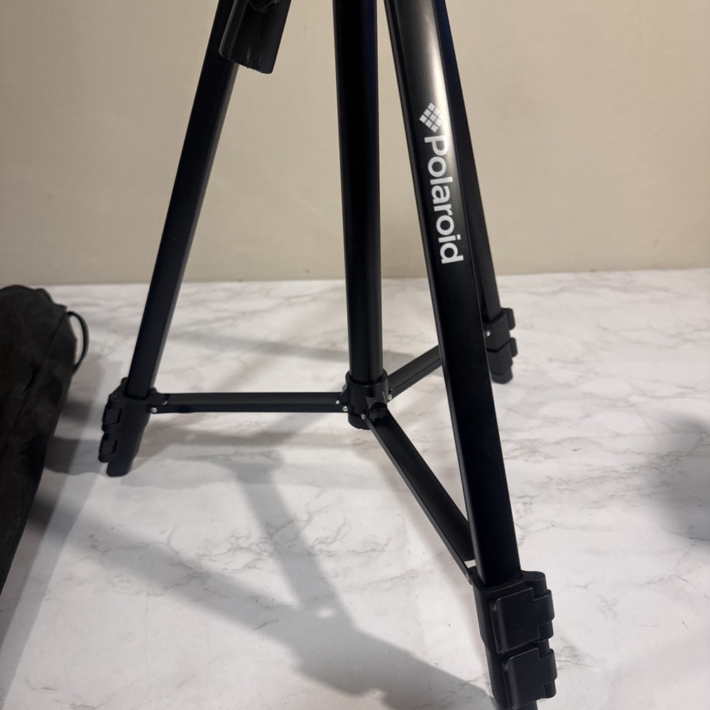 Polaroid Adjustable Height Digital Camera Tripod, 18 1/2" - 43 1/4"