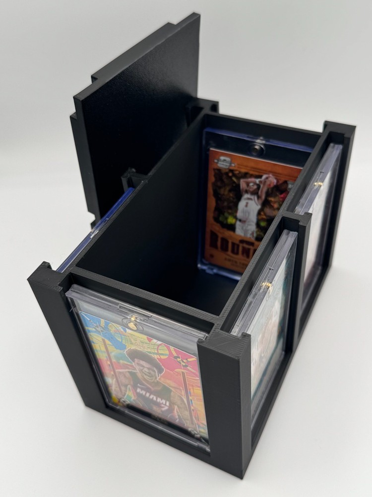 One Touch Magnetic Case Display & Storage Box - Holds 6 + 19 Inside - One Touch